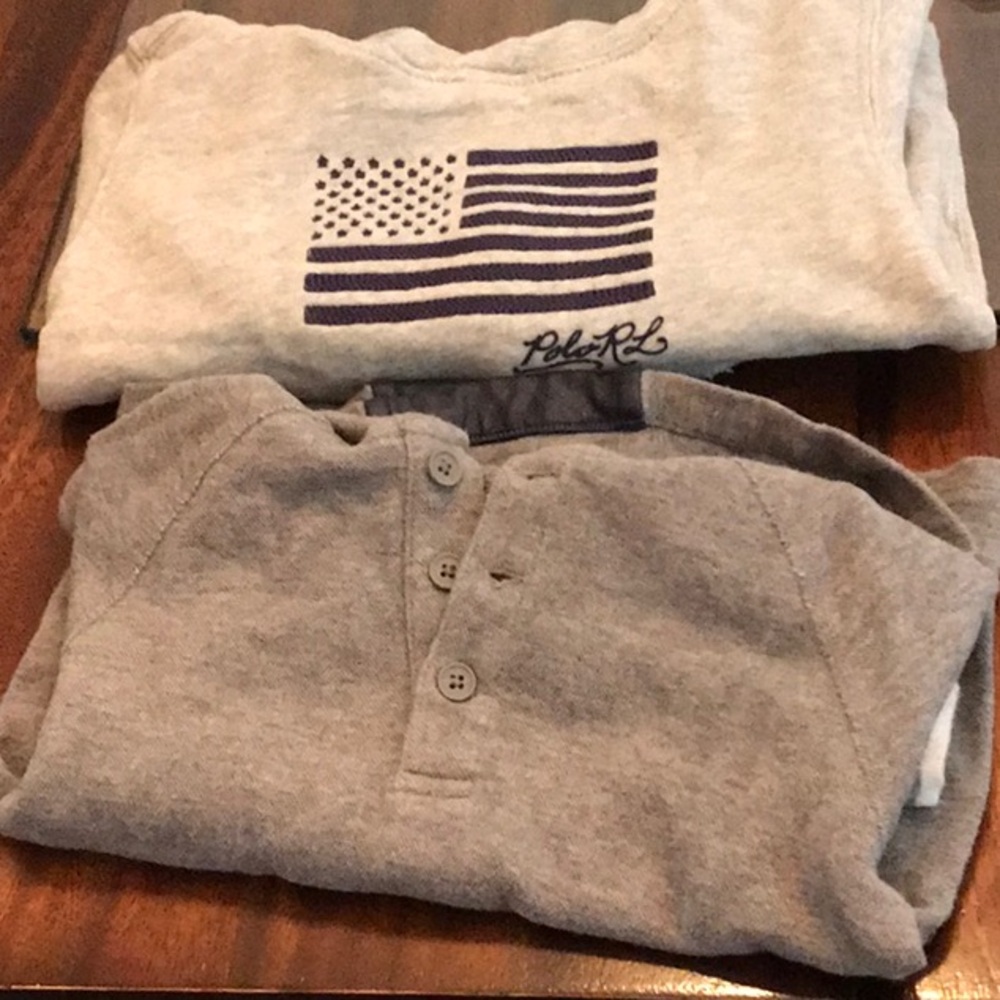 PoloRL Hoodies both in size 2T very good preowned condition Total of two hoodies